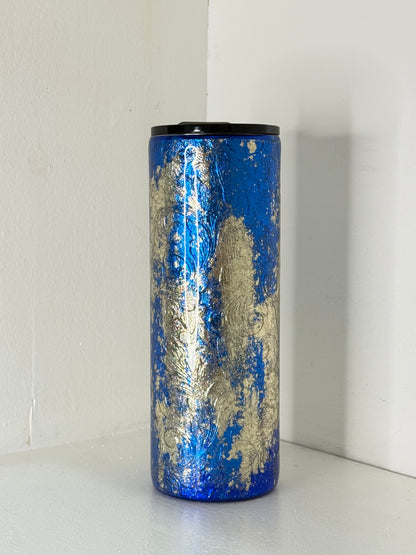 Sapphire Bloom Tumbler